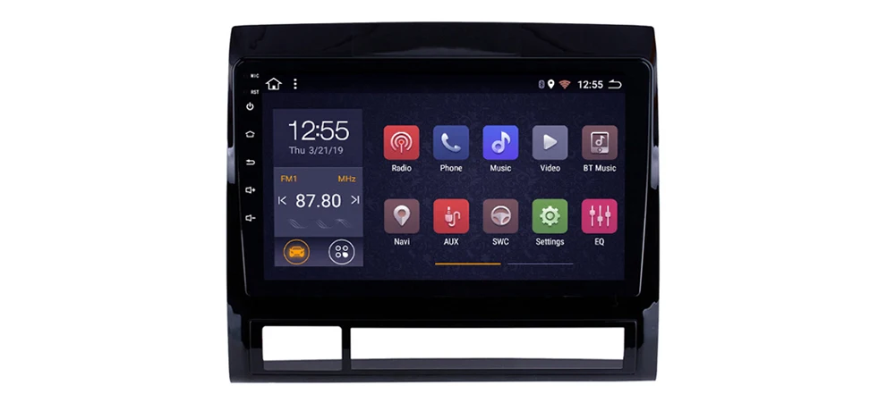 ZaiXi 2 Din Автомобильный мультимедийный плеер Android авто радио для Toyota Tacoma 2005~ 2013 DVD gps 4 Гб+ 32 Гб Bluetooth WiFi HD экран