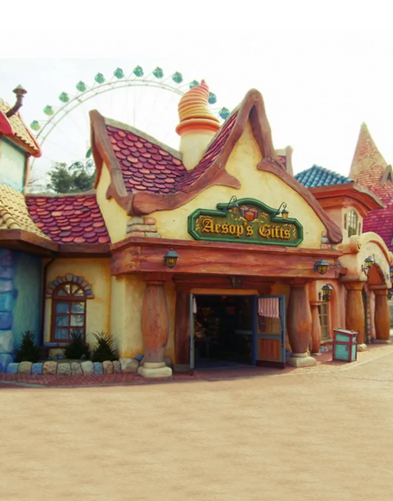 

5x7ft Cartoon House for Children Photography Backdrops Photo Props Studio Background