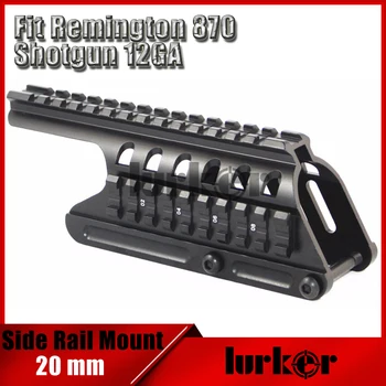

Tactical 20mm Double Rail Mount System Fit For Remington 870 RM870 Shotgun 12 Ga. Scope