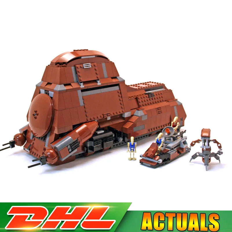 

Lepin 05069 Star WarThe Federation Transportation Tank Set MTT Building Blocks Bricks Toys boy's Compatible Legoinglys 7662