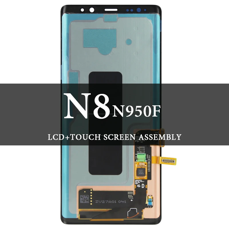 

LCD For Samsung Note 8 N9500 N950F LCD Display Super AMOLED + Touch Screen + frame For Samsung N9500 N950F Assembly+frame