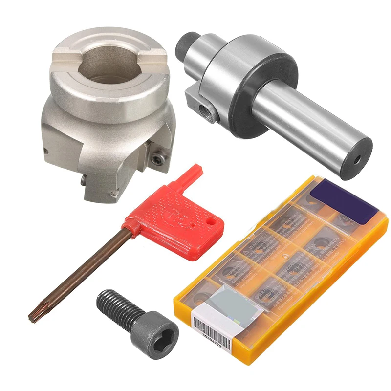 

C3/4-FMB22 Shank Holder Face Mill Cutter 400R-50-22 Face Milling CNC Cutter + 10pcs APMT1604 Carbide Inserts For Power Tool