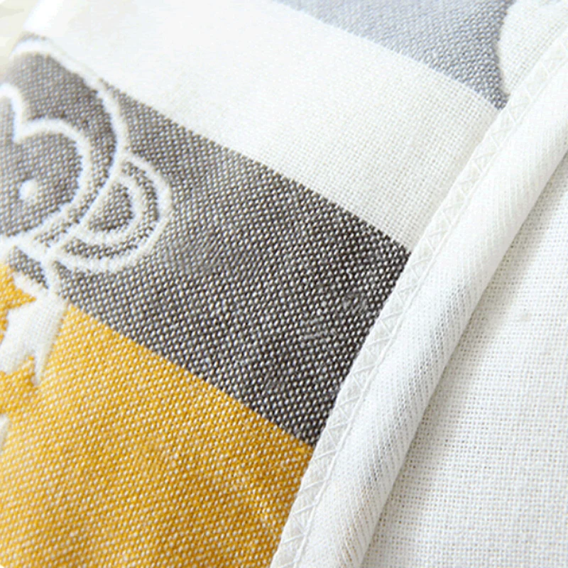Новое 6-слойное Марлевое Хлопковое полотенце-одеяло для взрослых и детей, мягкое дышащее покрывало, постельное белье, летнее покрывало s на диван/кровать