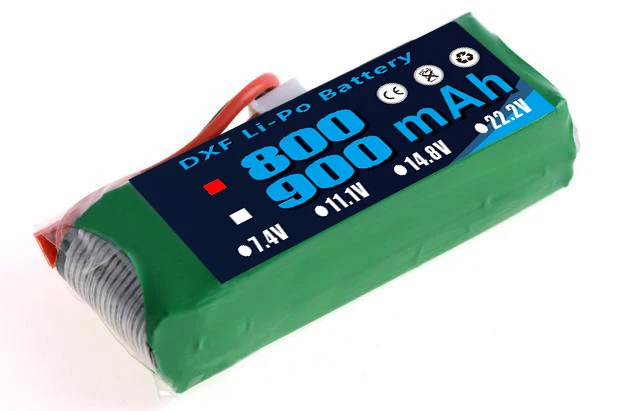 DXF Li-Po батарея 11,1 V 800mAh 20C EK1-0188 3S Lipo батарея для Esky Big Lama HM RC автомобиль самолет вертолет