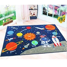 Вакуумная машинная стирка Европейский коврик из текстиля ковер для детской спальни детская комната коврик, мат тканевый ковер чистый узор