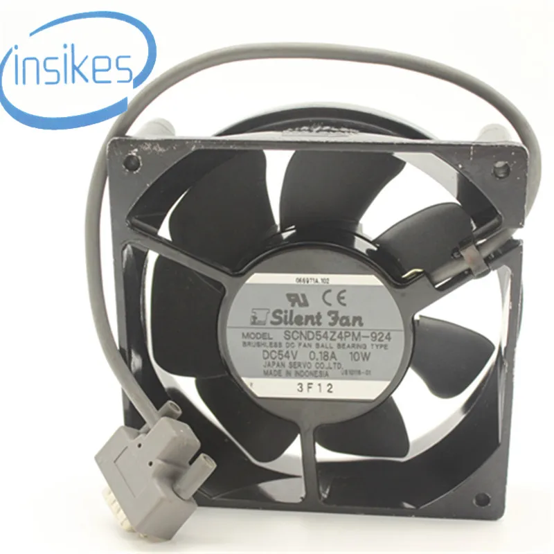 

Original SCND54Z4PM-924 Server Square Blower Cooling Silent Fan DC 54V 0.18A 10W 12038 120*120*38mm
