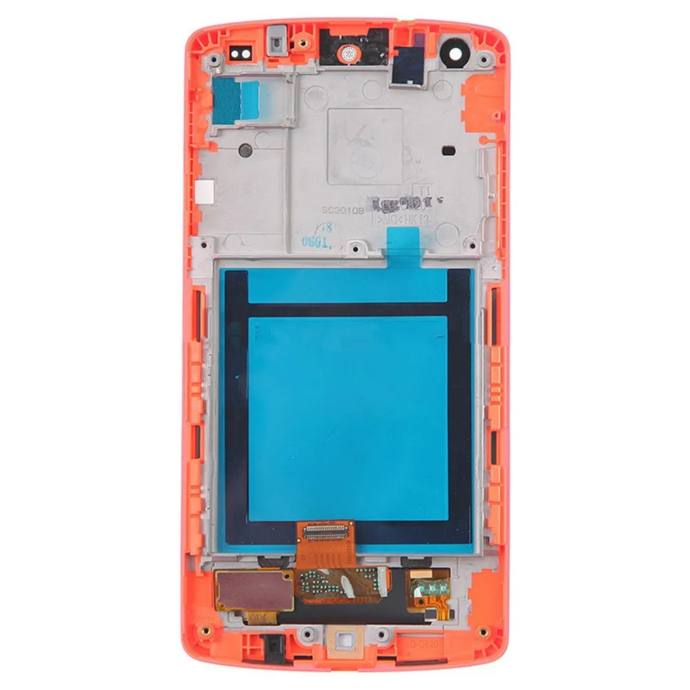 replacement_part_for_lg_nexus_5_d820_lcd_screen_and_digitizer_assembly_with_front_housing_no_small_parts_red_mesh_cover_-_red_-_without_any_logo_-_a_grade_4_