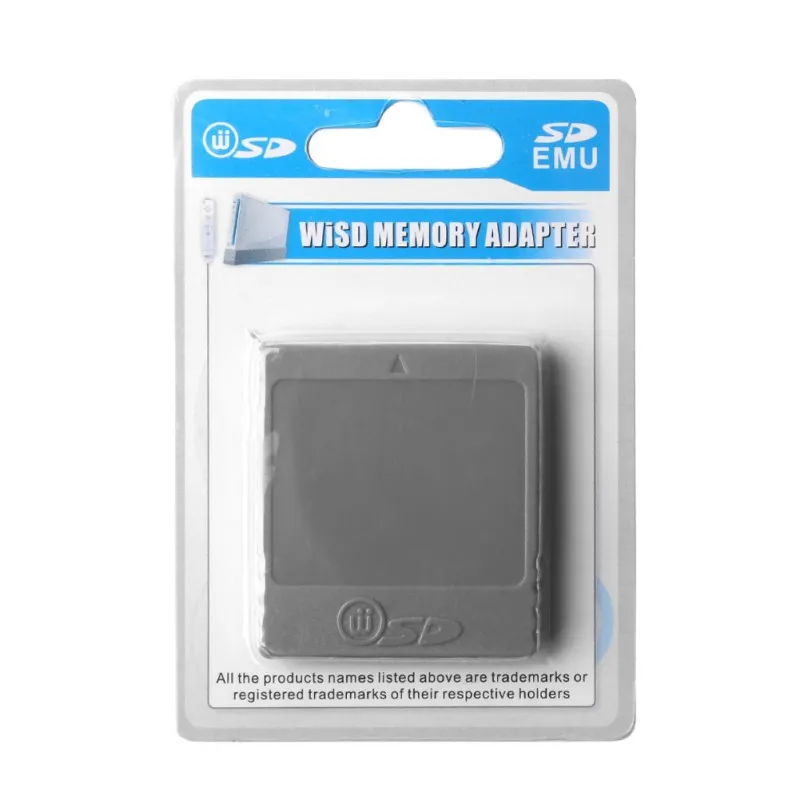 Высококачественный, легкий SD флэш-карты памяти ридер конвертер палка адаптер для консоль Nintendo Wii