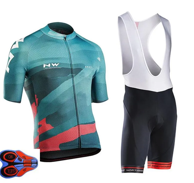 

NW 2019 Summer Cycling Jersey Short Sleeve Set Bike Bicycle Clothing ropa Ciclismo uniformes Cycle Clothes Maillot Bib Shorts #7