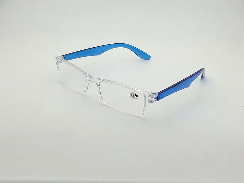 Сверхлегкие Мужские квадратные очки для чтения, прозрачные женские лупы, очки для пресбиопии, диоптрий+ 1,0+ 1,5+ 2,0+ 2,5+ 3,0+ 3,5+ 4,0