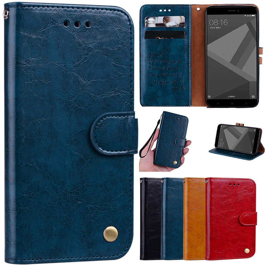 

For Fundas Xiaomi Redmi 4X note 5 5A S2 3S 5 plus Note 4X Flip Cover Luxury Leather Coque For Xiami mi A1 5X 6X funda Phone Case