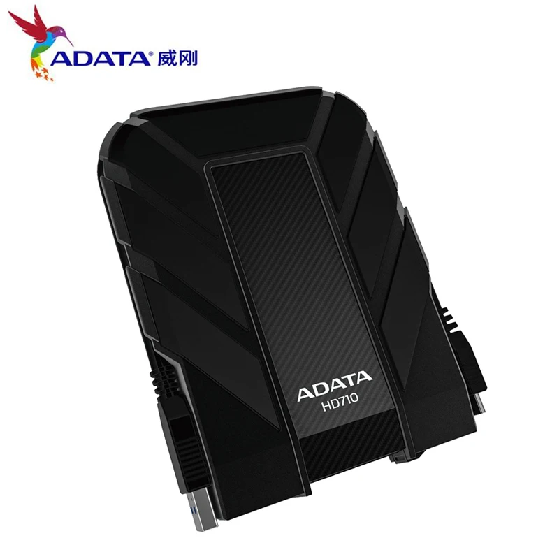 AData внешний жесткий диск 1 ТБ 2 ТБ HD710 Pro USB3.1 2,5-дюймовый Портативный жесткого диска военный стандарт противоударный IEC пыле Безразмерные;