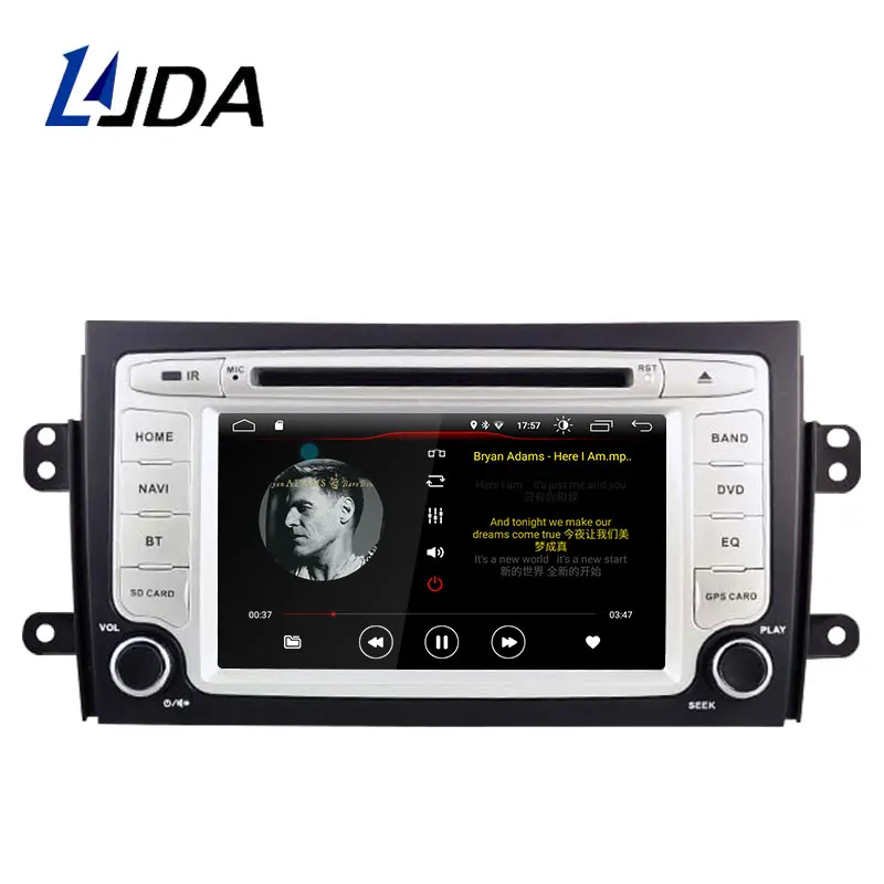 US $272.43 LJDA Android 100 Car DVD Player For Suzuki SX4 20062013 Car Multimedia Player Stereo GPS Navigation IPS Audio 2 Din Car Radio