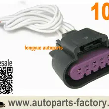 Longyue 10 шт стоп-сигнал задняя фара ремонт печатных плат пучок штепселя чехол для Chevy Trailblazer 2002-2009 ac delco PT1555 12"