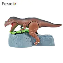 Дети кусая рука динозавр Электрический динозавр Творческий Забавный кусающий палец динозавр игрушка многоцветный Пластиковые шутки