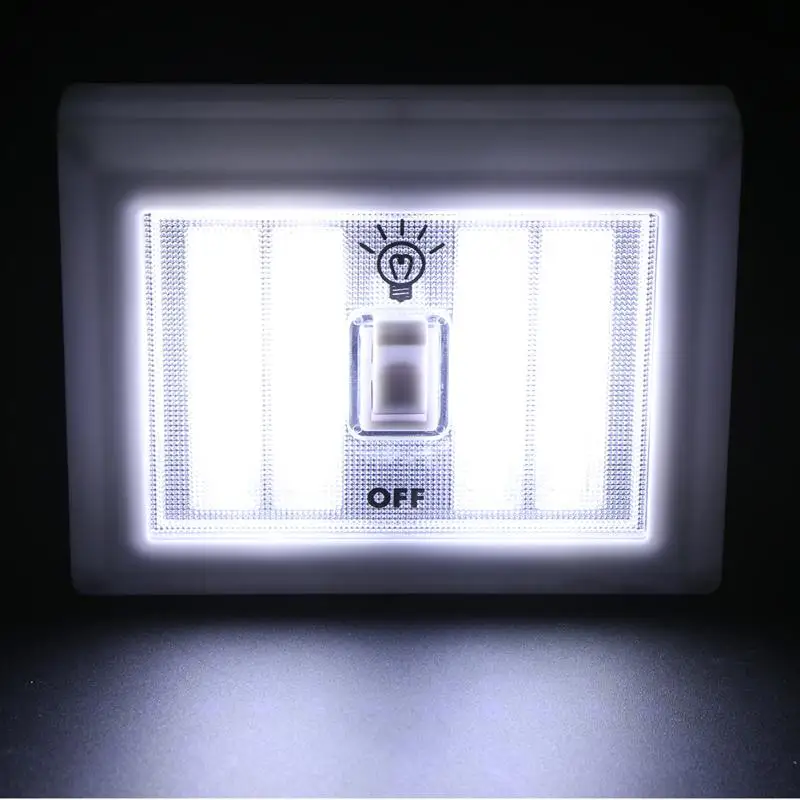 Универсальный Магнитный светодиодный мигалки наружная дверь настенный светильник белый Цвет шатер ночник фонарик