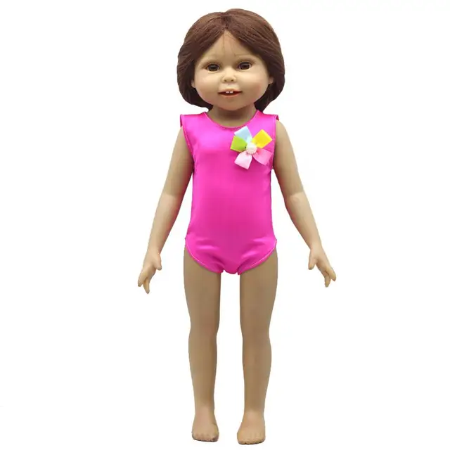 Black 45cm 18inch Girl Doll Bikini summer Swimming wear also fit for