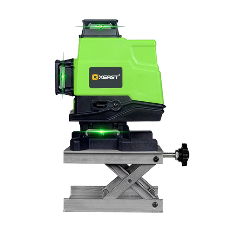 XEAST 16 line 4D laser level 360 Vertical And Horizontal Laser Level Self-leveling Cross Line 4D Green Laser Level with outdoor XEAST 16 line 4D laser level 360 Vertical And Horizontal Laser Level Self-leveling Cross Line 4D Green Laser Level with outdoor