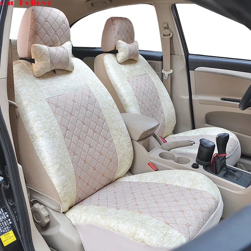 Car Believe leather car seat cover For mitsubishi pajero 4 2 sport