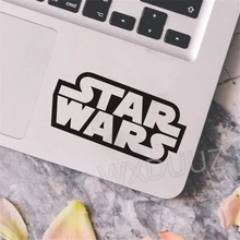 Звездные Войны Логотип 2 шт ноутбук автомобиль Стены Виниловая Наклейка Стикер Искусство декоративный стикер на выключатель холодильник Цитата Наклейка Фреска плакат C162