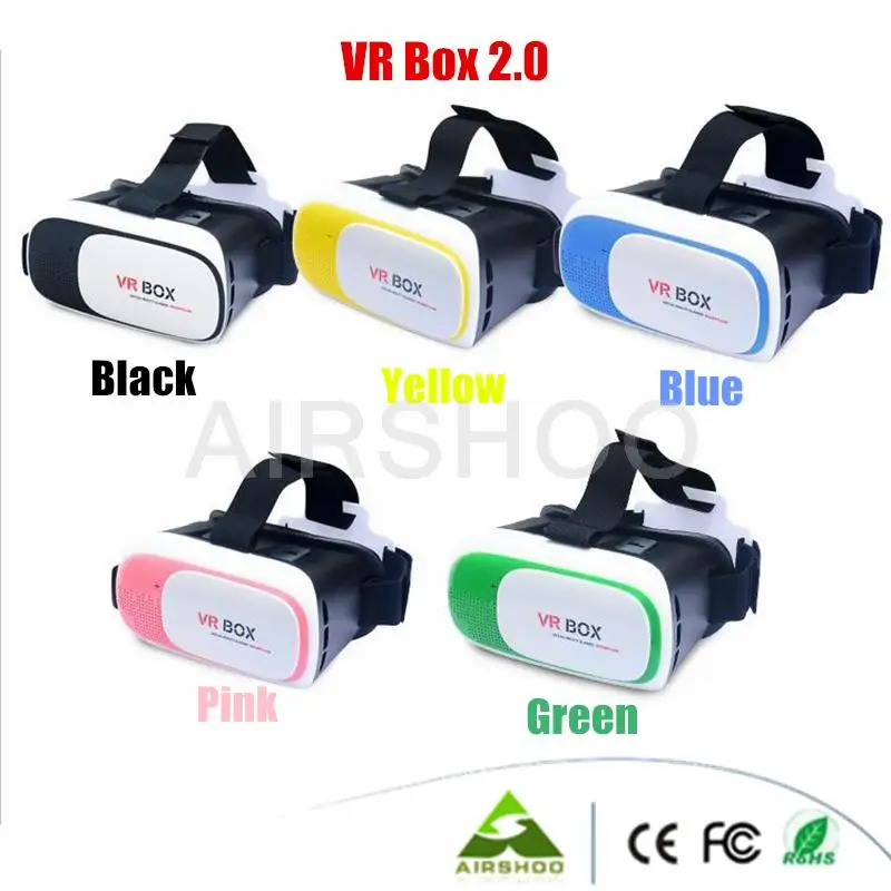 Google Cardboard HeadMount font b VR b font BOX 2 0 Version font b VR b