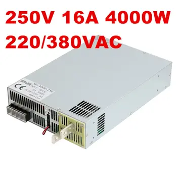 

4000W 250V Power Supply 0-250V Adjustable Power 250VDC AC-DC 0-5V Analog Signal Control SE-4000-250 Power Transformer 250V 16A