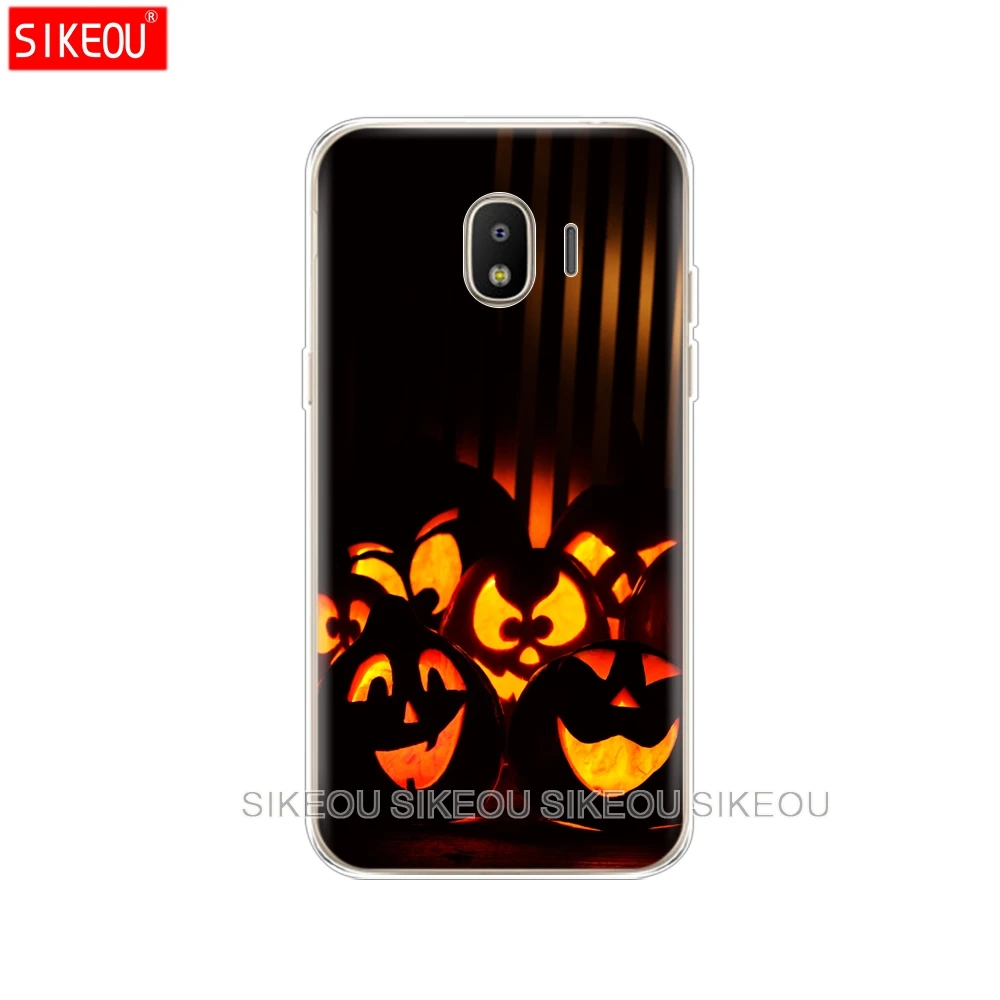Силиконовый чехол для телефона Samsung Galaxy J3 J5 J7 2017 J330 J530 J730 PRO j2 2018 Хэллоуин