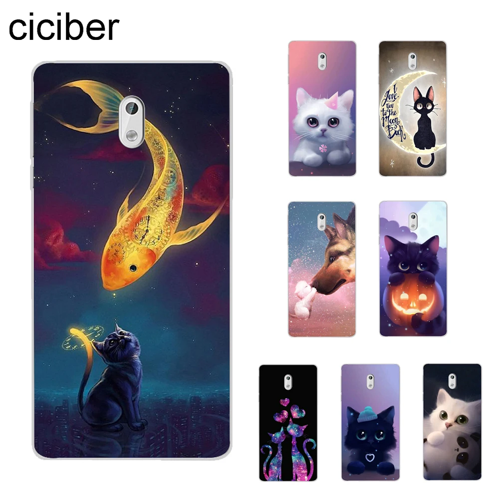 

ciciber Cute Animal Cat Cover For Nokia 8 7 7.1 6 6.1 5 5.1 3 3.1 2.1 1 Plus 9 PureView Phone case For Nokia X7 X6 X5 Soft TPU