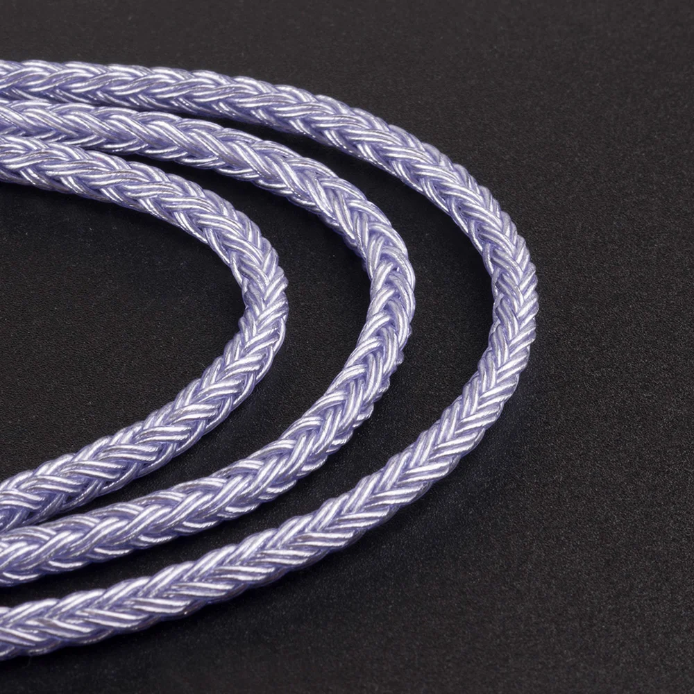 Kinboofi 16 Núcleo de Alta Pureza Prata Chapeado Cabo 2.5 3.5 4.4 mm com Mmcx 2pin Qdc para t2 t2 Mais kz Zsn Pro x Kbear Ks1 - Image 4