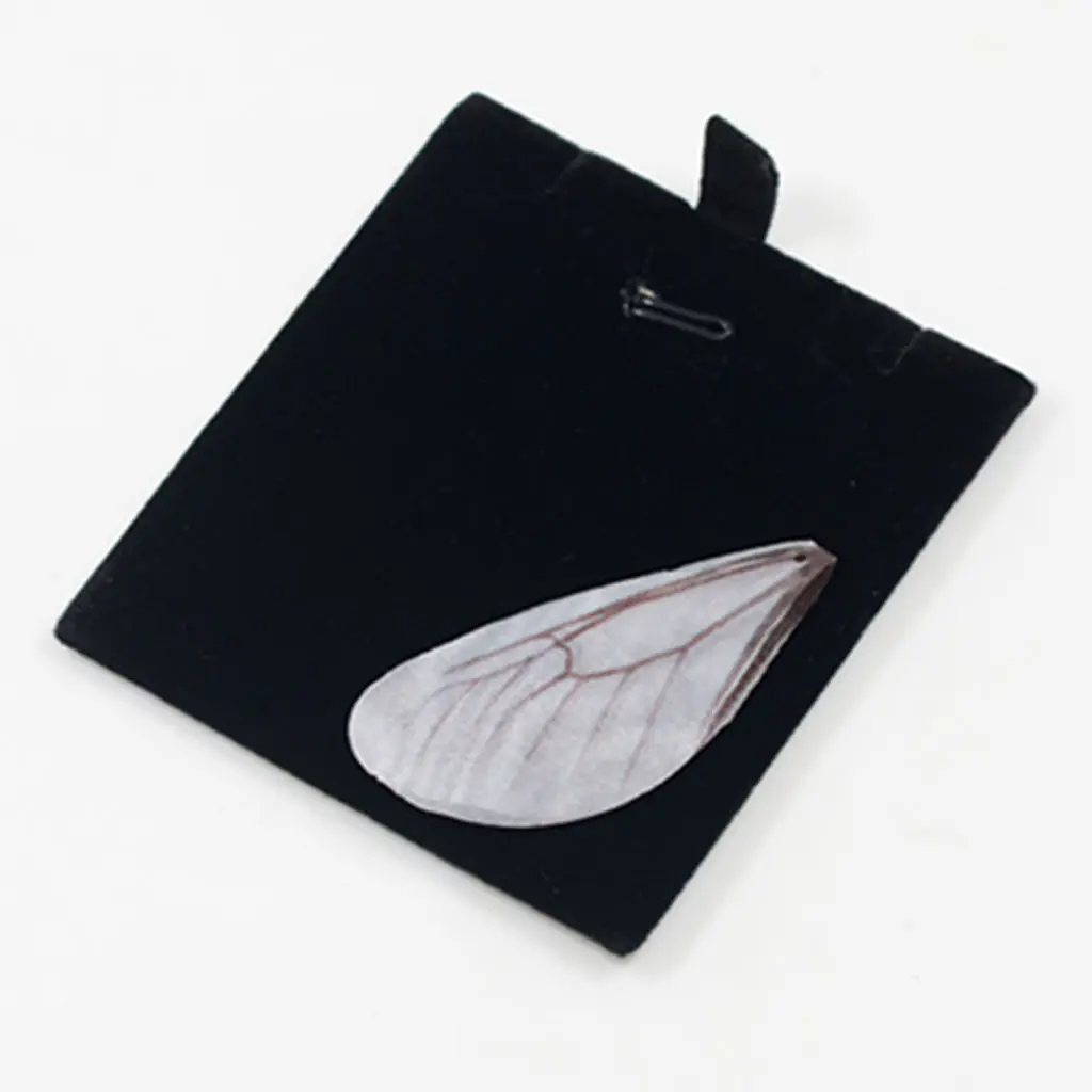 50pcs Cloth Fashion Dragonfly Wing Charms for Women Earrings Pendant Jewelry