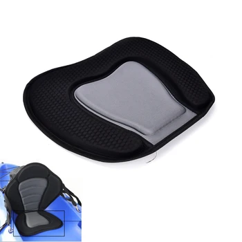 

1PC comfort Sit On Top Kayak Backrest Seat Fishing Full Black Back Rest Cushion 39*32*2 cm