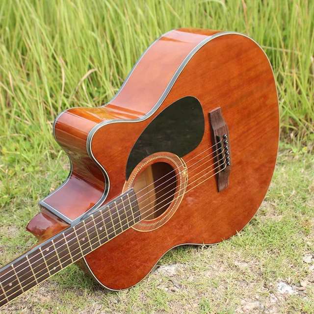 Cheap 2016 NEW 40-32 guitars 40 inch Acoustic Guitar Rosewood Fingerboard guitarra Musical Instruments with guitar strings