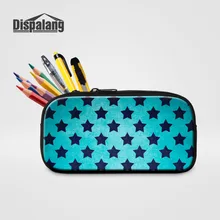 Dispalang дети пенал на молнии принт звезды Путешествия Макияж сумка женская косметичка Сумка для письма для офиса и школы