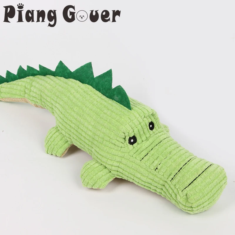 Slow-Feed Krokodil Hundespielzeug - Futterball & Kauspielzeug In Einem