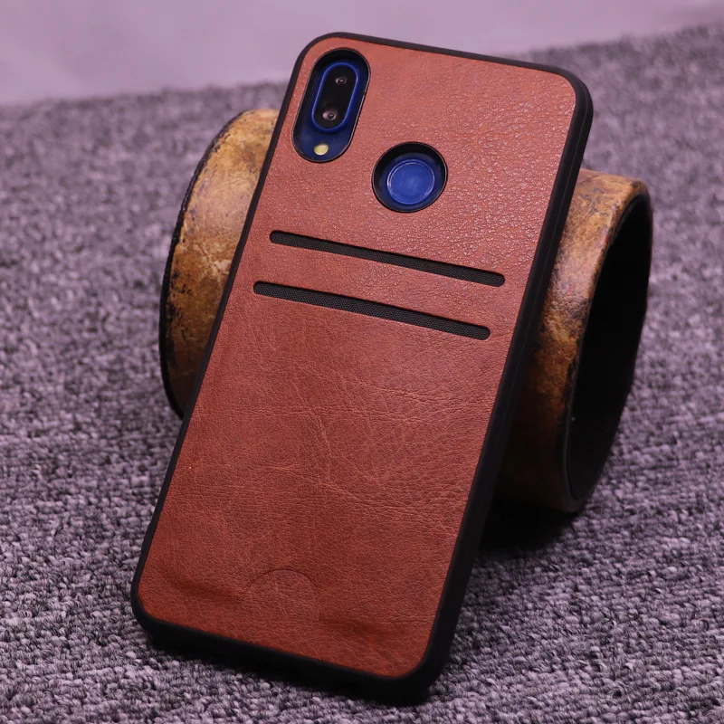 

Luxury Retro Coque For Huawei P20 Pro Cover Case TPU Leather Wallet Card Slots Back Capa For Huawei P20 Lite Case Fundas