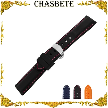 

Silicone Rubber Watchband for AP Audemars Piguet 22mm Belt Strap Resin Loop Bracelet Wrist Men Women Blue + Tool + Spring Bar