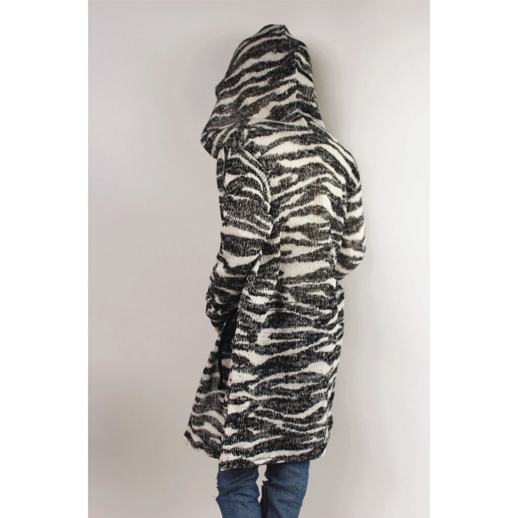 Fashion Hoodie Jacket Knitted Sweater For 70cm Uncle BJD Doll Zebra-stripe Male Bjd Clothing Accessories