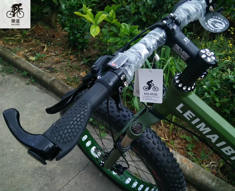 Best Kalosse Folding aluminum  frame   Snow/beach   folding bicycle  26*4.0 inch   21/24/27/30 speed  26*17inch  mountain bicycle 3