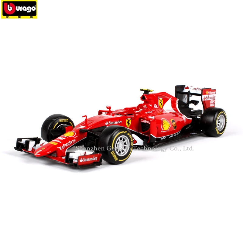 Bburago 1:24 Ferrari F1 производитель авторизованный имитационный сплав модель автомобиля ремесла украшение Коллекция игрушек инструменты