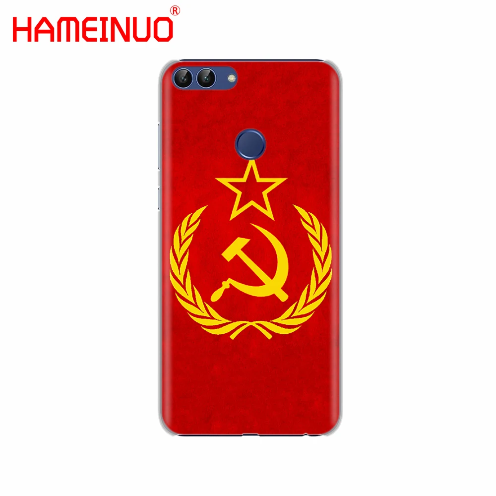 HAMEINUO чехол для телефона с принтом Советского Союза гранж флага Huawei NOVA 2 2S 3e PLUS LITE P