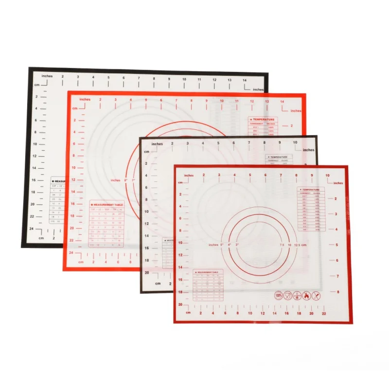 

Baking Mats Sheet Pizza Dough Non-Stick Maker Holder Pastry Kitchen Gadgets Cooking Tools Utensils Bakeware Accessories