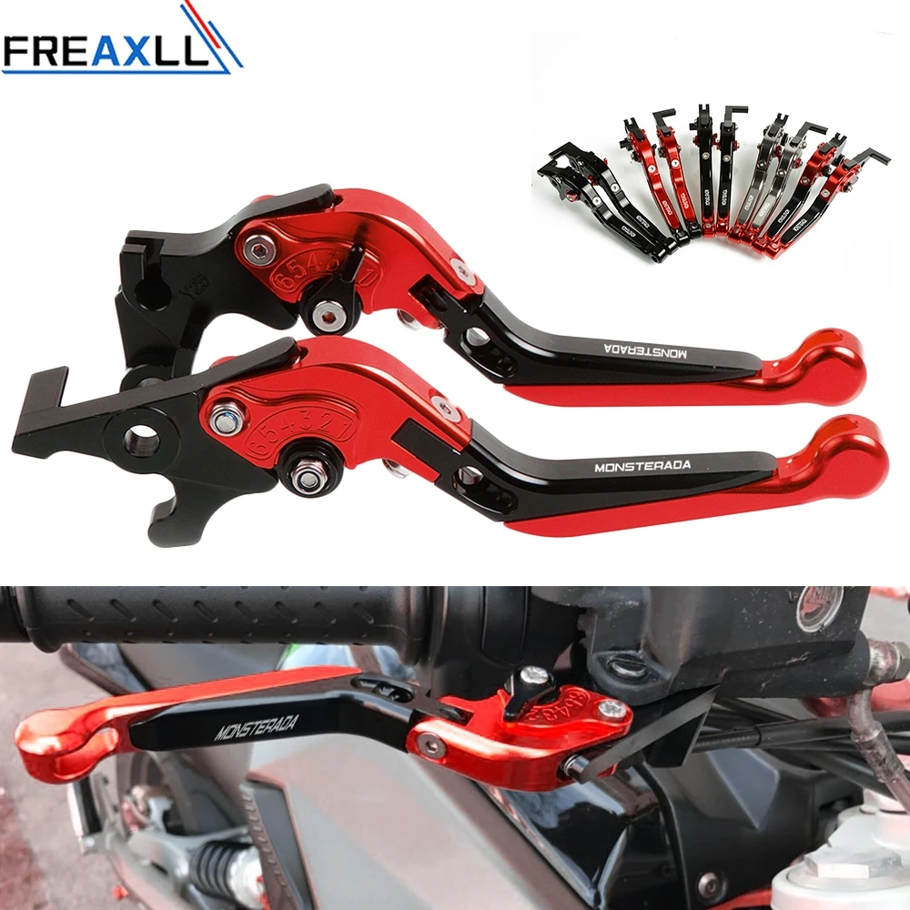 

For Ducati MULTISTRADA 950 MULTISTRADA 1200 S GT 2010-2018 CNC Motorbike Levers Motorcycle Brake Clutch Levers Foldable Flexible