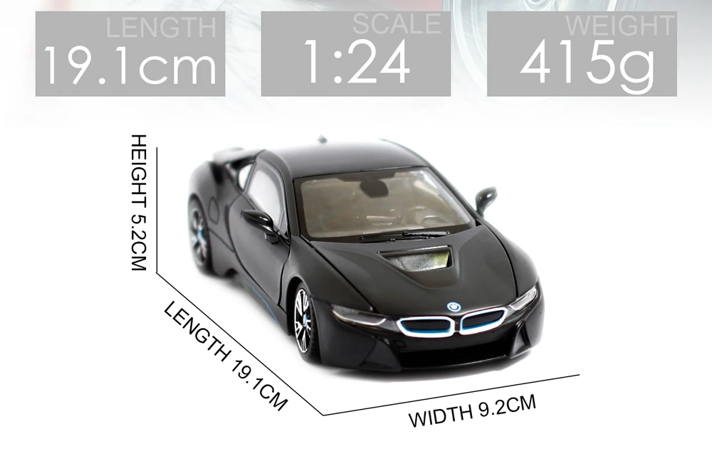 Rastar-BMW-I8-Diecast-Vehicle-Model-12