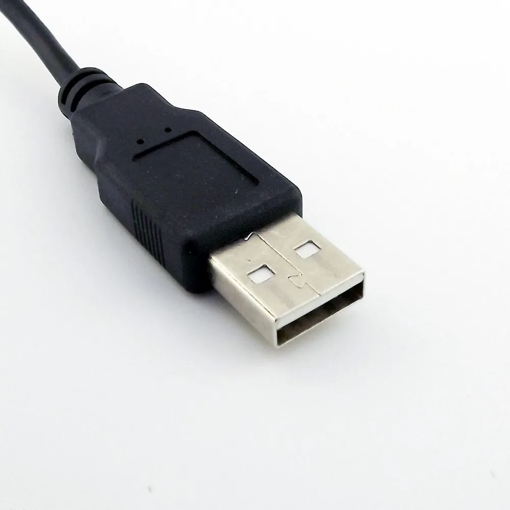 10x USB 2,0 A штекер к usb type B Женский Разъем для сканера принтера расширение конвертер Кабель-адаптер шнур черный 15 см