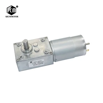 

Large torque 12v 24v DC turbine worm helical gear reducer motor powerful geared motors