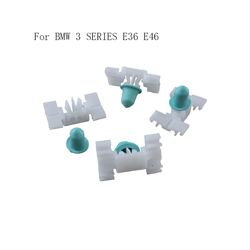 FOR BMW 3 SERIES E36 E46 DOOR MOULDING TRIM PLASTIC CLIPS x10 REPLACEMENT PARTSin Auto Fastener