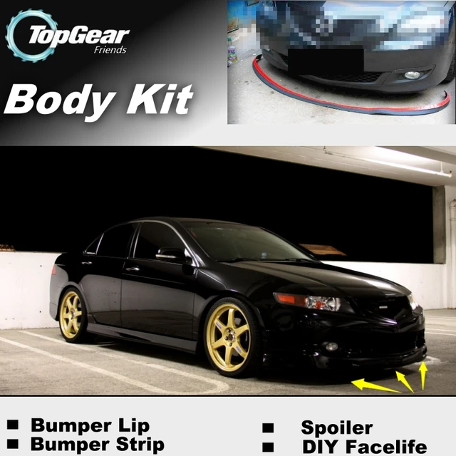 For Acura Tsx 2003 2017 Per Lip Lips Front Spoiler Top Gear For Acura Tsx 2003 2017 Per Lip Lips Front Spoiler Top Gear Fans Cars Tuning View Topgear Body Kit Strip Skirt