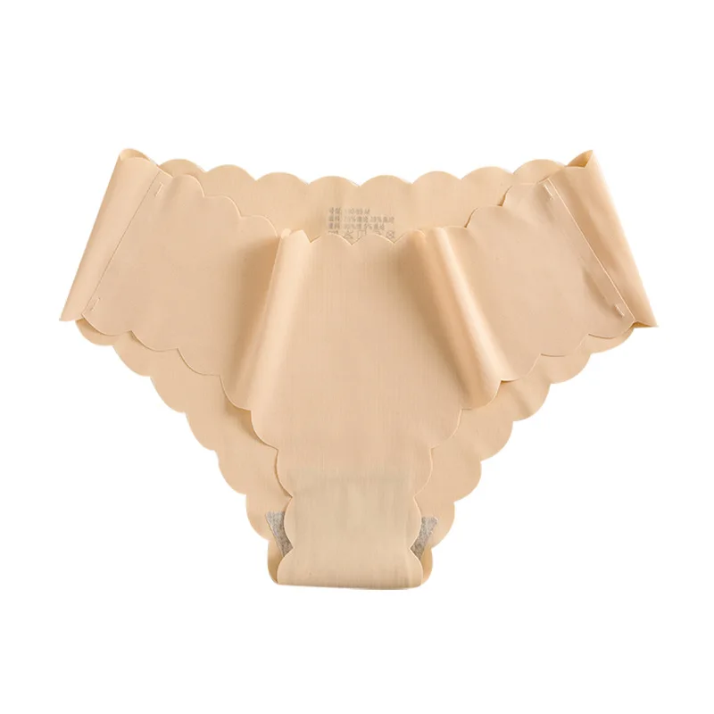 

New Silk Seamless Body Women'S Underwear Sexy Wave Elastic Bandage Waist Briefs Underwear Women String Sexy Femme Erotique