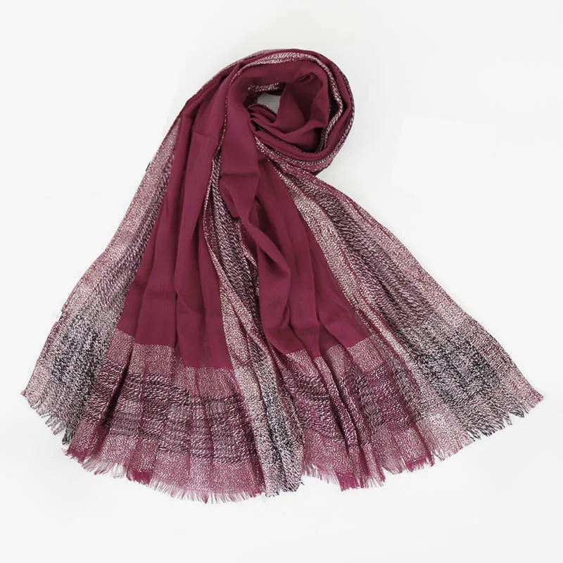 Ladies//Womens luxury Warm Winter Scarf in 4 Colours with Lurex Sparkle