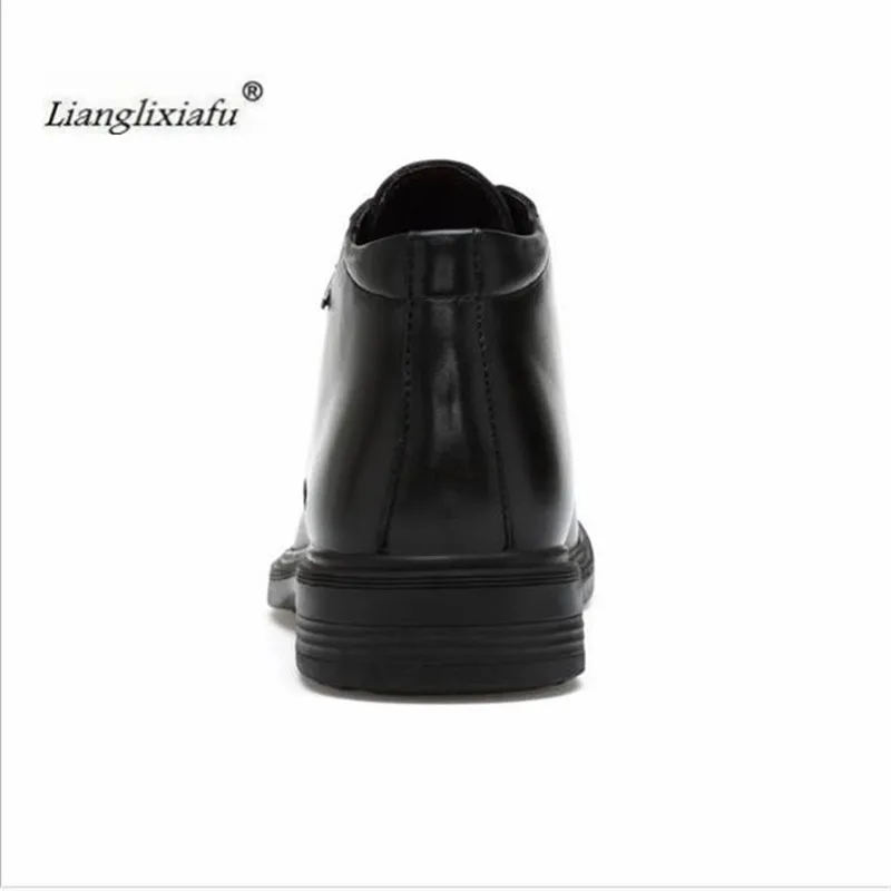Montanha Dos Llxf 47 Botas Apontado Livre Plus Frete Genuíno Chaussure Couro Sapatos Casa De 35 Inverno Preto Homens Ar 48 2017 Dedo Ao Grátis ww70qpr